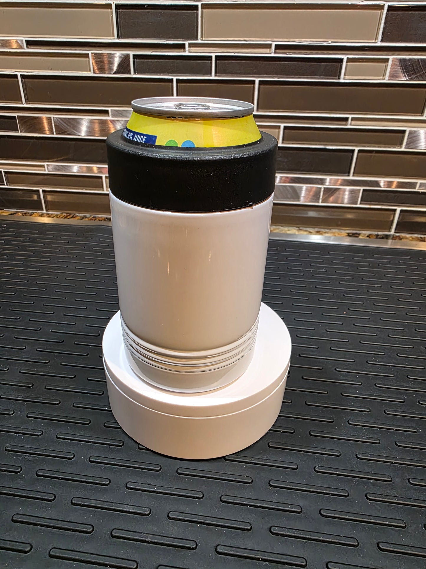 12oz WHITE Can Cooler - Regular Cans