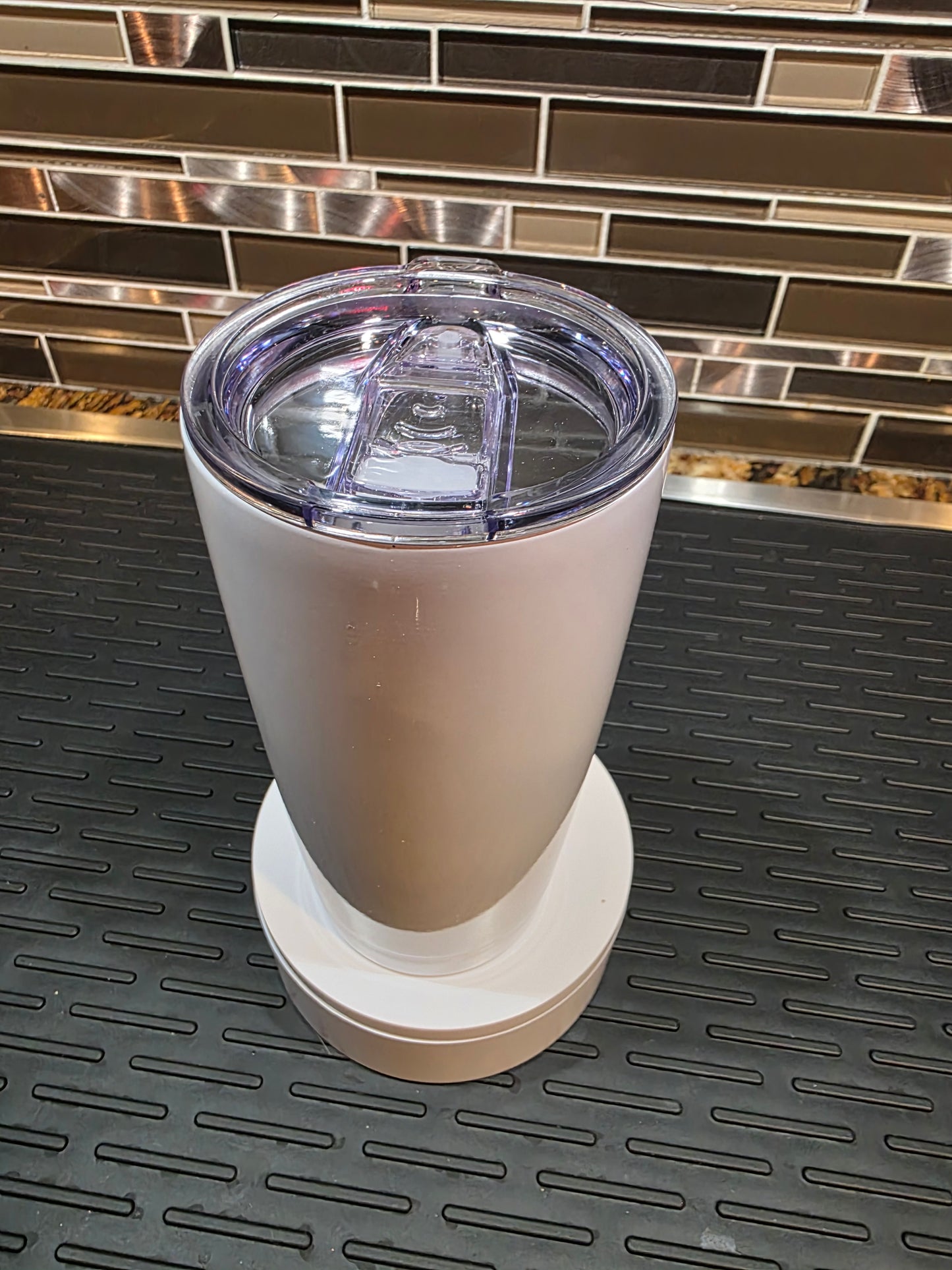 16oz WHITE SS straight TUMBLER