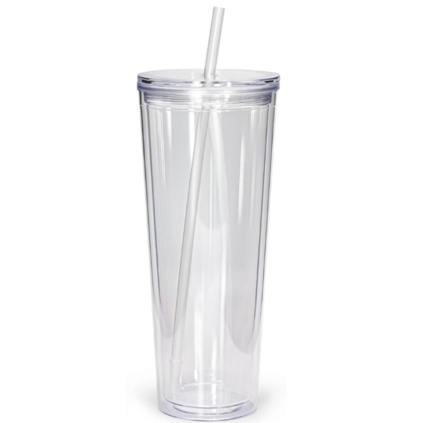 24oz Plastic Snow Globe Tumbler
