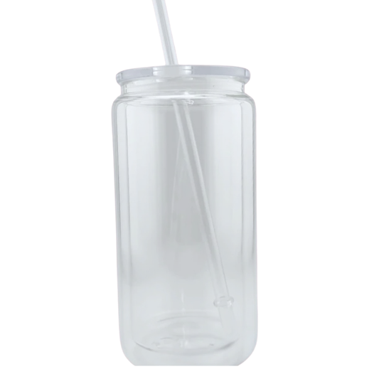 16oz Plastic Snow Globe Tumbler