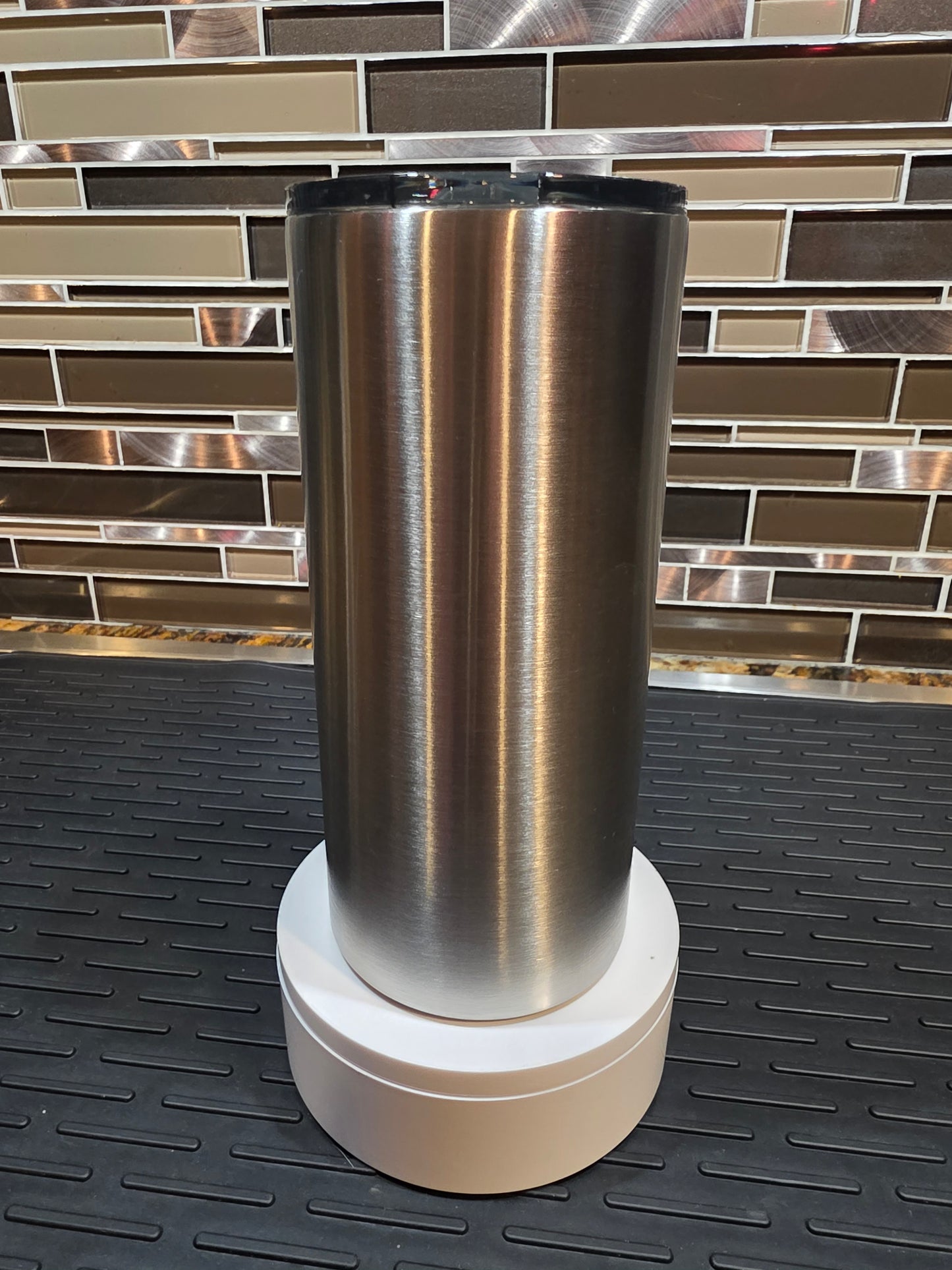 22oz SILVER SS Fatty TUMBLER