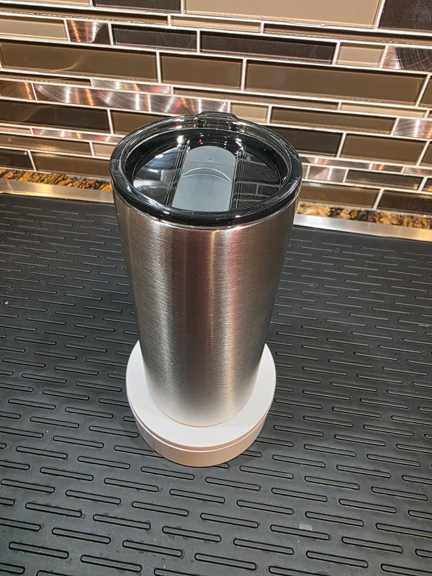 22oz SILVER SS Fatty TUMBLER