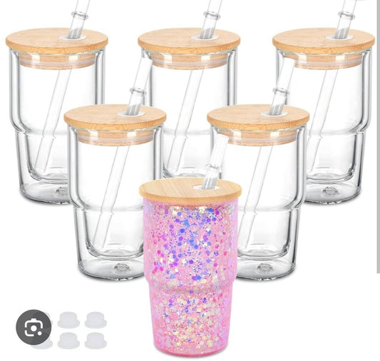 3oz Shot Glass Snow Globe