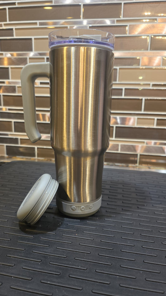 30oz Stainless Steel Bluetooth Tumbler
